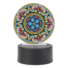 Load image into Gallery viewer, Diamond Painting Night Light 5D DIY Diamond Painting Lamp Home Decor (Mandala)