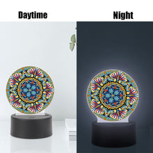 Load image into Gallery viewer, Diamond Painting Night Light 5D DIY Diamond Painting Lamp Home Decor (Mandala)