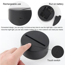 Load image into Gallery viewer, Animal Diamond Painting Night Light DIY Diamond Painting Lamp(Rainbow Butterfly)