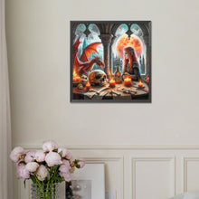 Load image into Gallery viewer, Diamond Painting - Full Square - Dragon (30*30CM)
