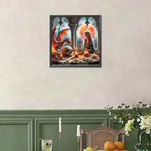 Load image into Gallery viewer, Diamond Painting - Full Square - Dragon (30*30CM)