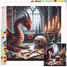 Load image into Gallery viewer, Diamond Painting - Full Square - Dragon (30*30CM)