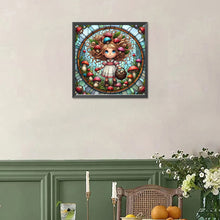 Load image into Gallery viewer, Diamond Painting - Full Square - Girl Picking Mushrooms (30*30CM)