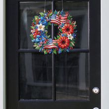 Load image into Gallery viewer, Acrylic Special Shape American Flag Diamond Painting Dots Kit for Indoor Outdoor