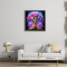 Load image into Gallery viewer, Diamond Painting - Full Square - Purple Tree (40*40CM)