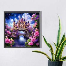 Load image into Gallery viewer, Diamond Painting - Full Square - Purple Castle (40*40CM)