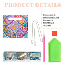 Load image into Gallery viewer, Double Sided Special Shaped Colorful Pattern DIY Diamond Painting Shoulder Purse