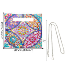 Load image into Gallery viewer, Double Sided Special Shaped Colorful Pattern DIY Diamond Painting Shoulder Purse