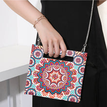 Load image into Gallery viewer, Double Sided Special Shaped Colorful Pattern DIY Diamond Painting Shoulder Purse