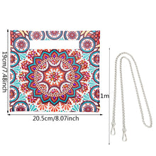 Load image into Gallery viewer, Double Sided Special Shaped Colorful Pattern DIY Diamond Painting Shoulder Purse