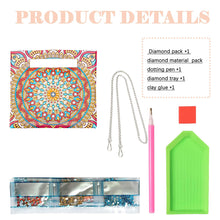 Load image into Gallery viewer, Double Sided Special Shaped Colorful Pattern DIY Diamond Painting Shoulder Purse