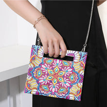 Load image into Gallery viewer, Double Sided Special Shaped Colorful Pattern DIY Diamond Painting Shoulder Purse