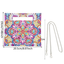 Load image into Gallery viewer, Double Sided Special Shaped Colorful Pattern DIY Diamond Painting Shoulder Purse