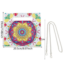 Load image into Gallery viewer, Double Sided Special Shaped Colorful Pattern DIY Diamond Painting Shoulder Purse