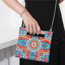 Load image into Gallery viewer, Double Sided Special Shaped Colorful Pattern DIY Diamond Painting Shoulder Purse
