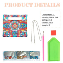 Load image into Gallery viewer, Double Sided Special Shaped Colorful Pattern DIY Diamond Painting Shoulder Purse