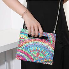Load image into Gallery viewer, Double Sided Special Shaped Colorful Pattern DIY Diamond Painting Shoulder Purse