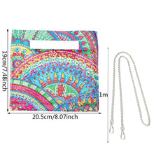 Load image into Gallery viewer, Double Sided Special Shaped Colorful Pattern DIY Diamond Painting Shoulder Purse