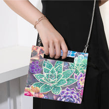 Load image into Gallery viewer, Double Sided Special Shaped Colorful Pattern DIY Diamond Painting Shoulder Purse