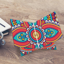 Load image into Gallery viewer, Wooden Mandala Book Display Stand Hands-Free Diamond Art Open Bookstand Portable