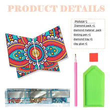 Load image into Gallery viewer, Wooden Mandala Book Display Stand Hands-Free Diamond Art Open Bookstand Portable