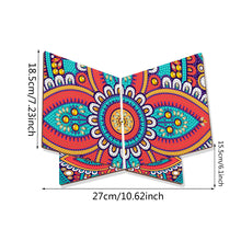 Load image into Gallery viewer, Wooden Mandala Book Display Stand Hands-Free Diamond Art Open Bookstand Portable