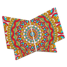 Load image into Gallery viewer, Wooden Mandala Book Display Stand Hands-Free Diamond Art Open Bookstand Portable