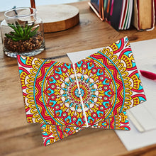 Load image into Gallery viewer, Wooden Mandala Book Display Stand Hands-Free Diamond Art Open Bookstand Portable