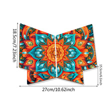 Load image into Gallery viewer, Wooden Mandala Book Display Stand Hands-Free Diamond Art Open Bookstand Portable