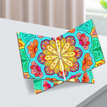Load image into Gallery viewer, Wooden Mandala Book Display Stand Hands-Free Diamond Art Open Bookstand Portable