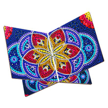Load image into Gallery viewer, Wooden Mandala Book Display Stand Hands-Free Diamond Art Open Bookstand Portable