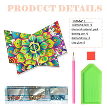 Load image into Gallery viewer, Wooden Mandala Book Display Stand Hands-Free Diamond Art Open Bookstand Portable