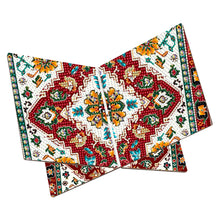 Load image into Gallery viewer, Wooden Mandala Book Display Stand Hands-Free Diamond Art Open Bookstand Portable