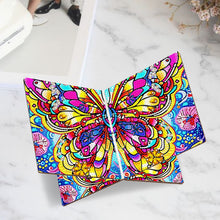 Load image into Gallery viewer, Wooden Mandala Book Display Stand Hands-Free Diamond Art Open Bookstand Portable