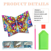 Load image into Gallery viewer, Wooden Mandala Book Display Stand Hands-Free Diamond Art Open Bookstand Portable