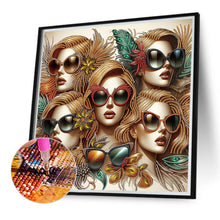 Load image into Gallery viewer, Diamond Painting - Full Round - Gold Girl (40*40CM)