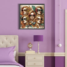 Load image into Gallery viewer, Diamond Painting - Full Round - Gold Girl (40*40CM)