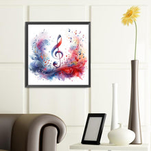 Load image into Gallery viewer, Diamond Painting - Full Round - Musical Notes (40*40CM)