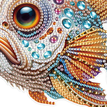 Load image into Gallery viewer, Funny Fish Special Shape Diamond Painting Hanging Pendants for Wall Window