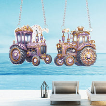 Load image into Gallery viewer, Trail Special Shape Diamond Painting Hanging Pendantsfor Wall Window Decor