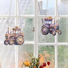 Load image into Gallery viewer, Trail Special Shape Diamond Painting Hanging Pendantsfor Wall Window Decor