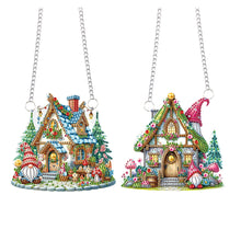 Load image into Gallery viewer, Mushroom House Goblin Special Shape Diamond Painting Decor for Wall Window