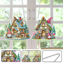 Load image into Gallery viewer, Mushroom House Goblin Special Shape Diamond Painting Decor for Wall Window
