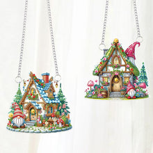 Load image into Gallery viewer, Mushroom House Goblin Special Shape Diamond Painting Decor for Wall Window