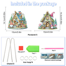 Load image into Gallery viewer, Mushroom House Goblin Special Shape Diamond Painting Decor for Wall Window