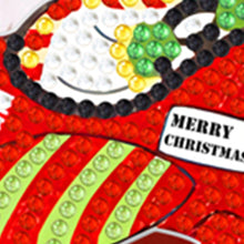 Load image into Gallery viewer, 18Pcs Special Shaped Christmas Cartoon Hanging Diamond Art Kits Bedroom Decor
