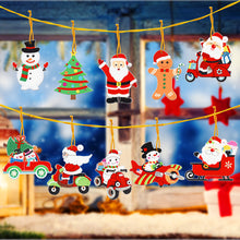 Load image into Gallery viewer, 18Pcs Special Shaped Christmas Cartoon Hanging Diamond Art Kits Bedroom Decor