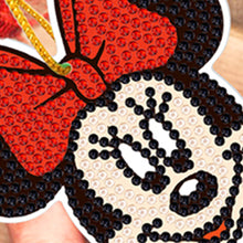 Load image into Gallery viewer, 18Pcs Special Shaped Christmas Cartoon Hanging Diamond Art Kits Bedroom Decor