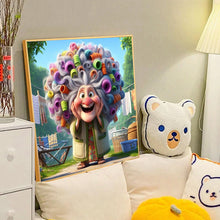 Load image into Gallery viewer, Diamond Painting - Full Round - Funny Grandma (40*40CM)