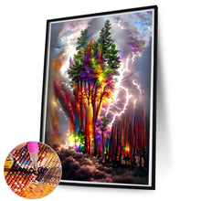 Load image into Gallery viewer, AB Diamond Painting - Full Round - Colorful Forest Scenery (50*80CM)
